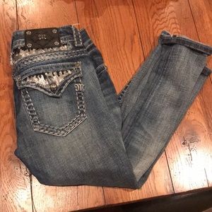 Miss Me jeweled capris